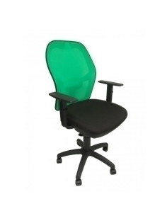 SILLA PIQUERAS Y CRESPO JORQUERA BRAZOS REGULABLES MECANISMO SINCRO CON REGULADOR DE TENSION RESPALDO DE MALLA VERDE Y ASIENTO T