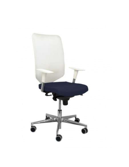 SILLA PIQUERAS Y CRESPO OSSA BLANCA USO INTENSIVO MECANISMO SINCRO REGULABLE EN ALTURA RESPALDO MALLA BLANCO REFUERZO LUMBAR BRA