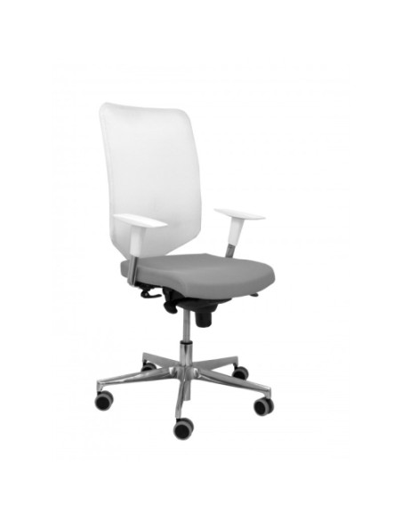 SILLA PIQUERAS Y CRESPO OSSA BLANCA USO INTENSIVO MECANISMO SINCRO REGULABLE EN ALTURA RESPALDO MALLA BLANCO REFUERZO LUMBAR BRA