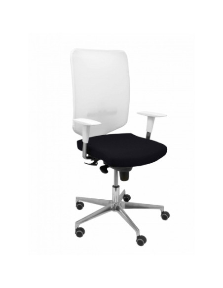 SILLA PIQUERAS Y CRESPO OSSA BLANCA USO INTENSIVO MECANISMO SINCRO REGULABLE EN ALTURA RESPALDO MALLA BLANCO REFUERZO LUMBAR BRA