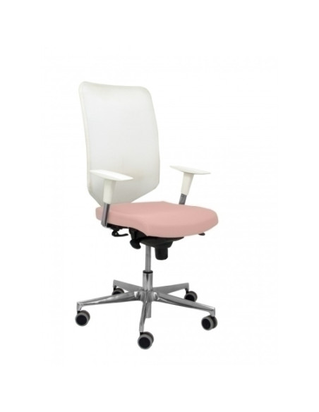 SILLA PIQUERAS Y CRESPO OSSA BLANCA USO INTENSIVO MECANISMO SINCRO REGULABLE EN ALTURA RESPALDO MALLA BLANCO REFUERZO LUMBAR BRA