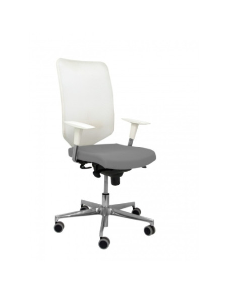 SILLA PIQUERAS Y CRESPO OSSA BLANCA USO INTENSIVO MECANISMO SINCRO REGULABLE EN ALTURA RESPALDO MALLA BLANCO REFUERZO LUMBAR BRA