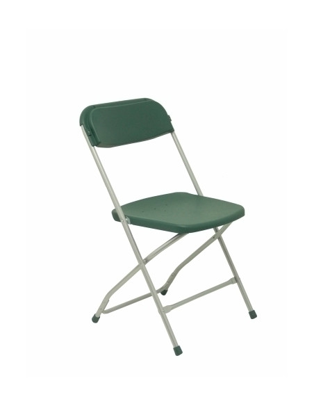 SILLA PIQUERAS Y CRESPO VIVEROS CONFERENCIA PLEGABLE ASIENTO Y RESPALDO POLIPROPILENO VERDE PACK de 5