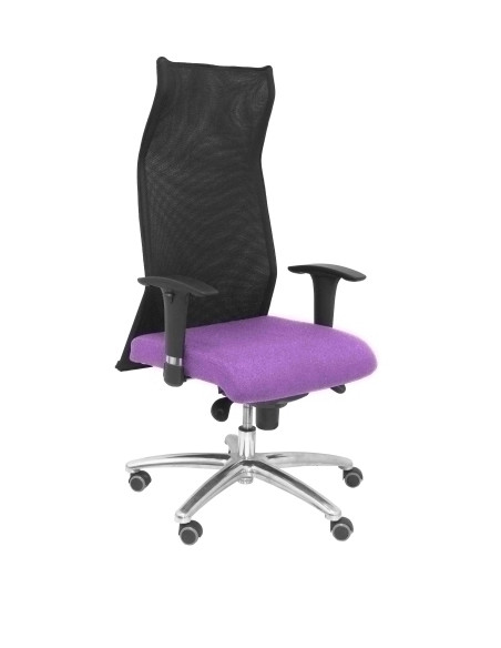 SILLON PIQUERAS Y CRESPO SAHUCO XL DIRECCION HASTA 160 Kg MECANISMO SINCRO BRAZOS REGULABLES EN ALTURA RESPALDO MALLA TRANSPIRAB