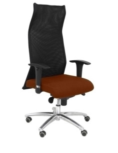 SILLON PIQUERAS Y CRESPO SAHUCO XL DIRECCION HASTA 160 Kg MECANISMO SINCRO BRAZOS REGULABLES EN ALTURA RESPALDO MALLA TRANSPIRAB