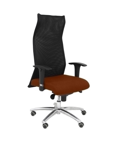 SILLON PIQUERAS Y CRESPO SAHUCO XL DIRECCION HASTA 160 Kg MECANISMO SINCRO BRAZOS REGULABLES EN ALTURA RESPALDO MALLA TRANSPIRAB