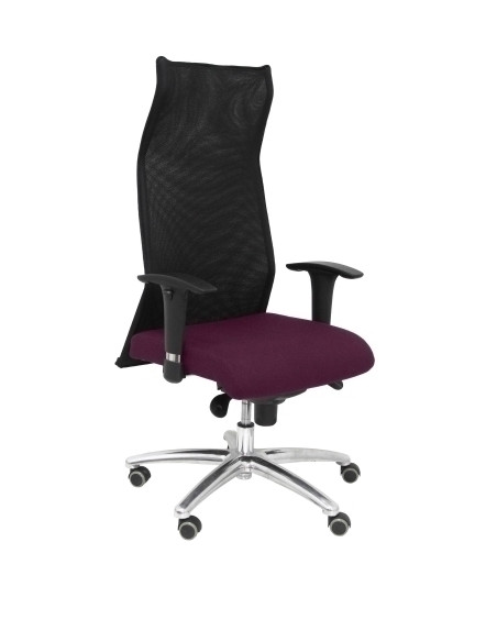 SILLON PIQUERAS Y CRESPO SAHUCO XL DIRECCION HASTA 160 Kg MECANISMO SINCRO BRAZOS REGULABLES EN ALTURA RESPALDO MALLA TRANSPIRAB