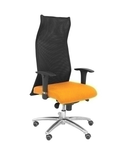 SILLON PIQUERAS Y CRESPO SAHUCO XL DIRECCION HASTA 160 Kg MECANISMO SINCRO BRAZOS REGULABLES EN ALTURA RESPALDO MALLA TRANSPIRAB