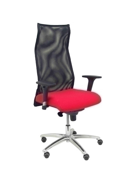SILLON PIQUERAS Y CRESPO SAHUCO XL DIRECCION HASTA 160 Kg MECANISMO SINCRO BRAZOS REGULABLES EN ALTURA RESPALDO MALLA TRANSPIRAB
