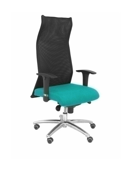 SILLON PIQUERAS Y CRESPO SAHUCO XL DIRECCION HASTA 160 Kg MECANISMO SINCRO BRAZOS REGULABLES EN ALTURA RESPALDO MALLA TRANSPIRAB