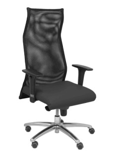 SILLON PIQUERAS Y CRESPO SAHUCO XL DIRECCION HASTA 160 Kg MECANISMO SINCRO BRAZOS REGULABLES EN ALTURA RESPALDO MALLA TRANSPIRAB