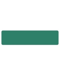 SIMBOLO ADHESIVO PARA SEÑALIZACION SUELO 200x50 mm TIRA VERDE BOLSA DE 10