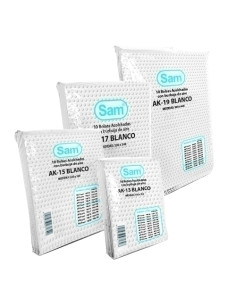 SOBRE-BOLSA BURBUJA N15 Ref 5 220x265 BLANCO PAQUETE de 10