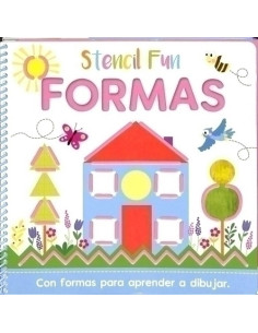 STENCIL FUN IGLOO MANOLITO BOOKS FORMAS PARA APRENDER A DIBUJAR