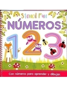 STENCIL FUN IGLOO MANOLITO BOOKS NUMEROS PARA APRENDER A DIBUJAR