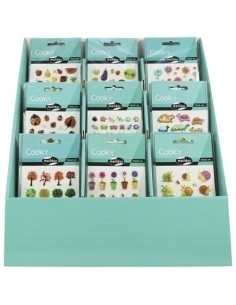 STICKERS MAILDOR COOKY PRIMAVERA EXPOSITOR DE 90