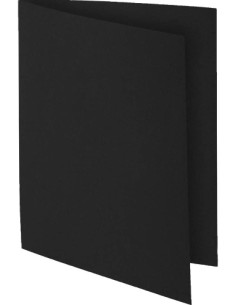 SUBCARPETA EXACOMPTA ROCK´S 80 80g A4 NEGRA PAQUETE de 100
