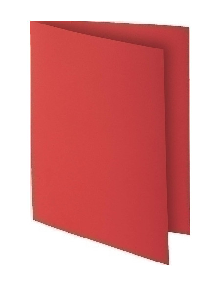 SUBCARPETA EXACOMPTA ROCK´S 80 80g A4 ROJO PAQUETE de 100