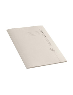 SUBCARPETA JALEMA 3 SOLAPAS 226g A4 BEIGE PAQUETE de 10