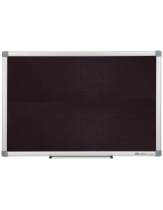 TABLEROS FOAM NOBO MARCO ALUMINIO 90x120 NEGRO