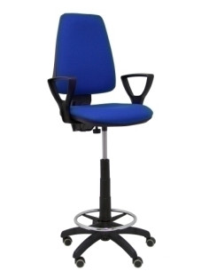 TABURETE PIQUERAS Y CRESPO ELCHE CP BRAZOS FIJOS ERGOMICO MECANISMO DE CONTACTO PERMANENTE REGULABLE EN ALTURA Y ARO REPOSAPIES 