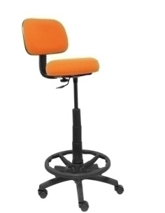 TABURETE PIQUERAS Y CRESPO LLANOS ERGOMICO MECANISMO DE CONTACTO LAMA REGULABLE EN ALTURA Y ARO REPOSAPIES RUEDAS de NYLON ASIEN