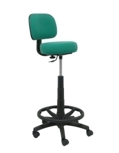 TABURETE PIQUERAS Y CRESPO LLANOS ERGOMICO MECANISMO DE CONTACTO LAMA REGULABLE EN ALTURA Y ARO REPOSAPIES RUEDAS de NYLON ASIEN