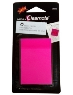 TACO NOTAS ADH NEON 75X51ROSA 50HOJAS BL HOPAX