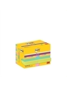 TACO NOTAS POST-IT 622 SUPER STICKY 476x476 COLORES COSMIC PACK DE 12