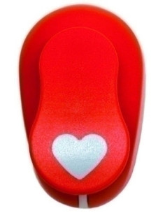 TALADRO GOMA EVA FIXO KIDS 16 cm CORAZON