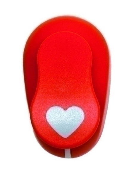 TALADRO GOMA EVA FIXO KIDS 16 cm CORAZON