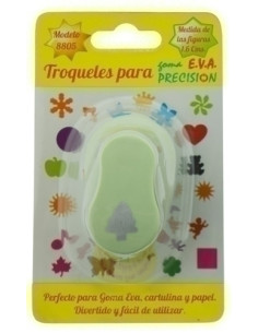 TALADRO GOMA EVA PRECISION 16 cm ARBOL pino