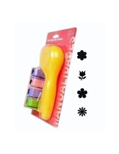 TALADRO GOMA EVA PRYSE 191 mm 4 en 1 MODELO D 4 flores