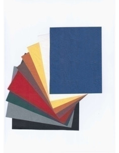 TAPA de ENCUADERNAR SG GELTEX A4 AMARILLO CAJA de 100