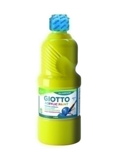 TEMPERA ACRILICA GIOTTO 500 ml AMARILLO
