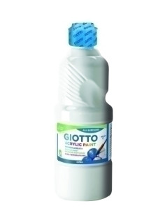 TEMPERA ACRILICA GIOTTO 500 ml BLANCO