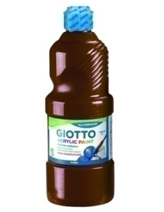 TEMPERA ACRILICA GIOTTO 500 ml MARRON