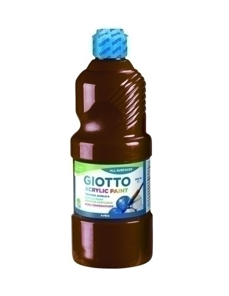 TEMPERA ACRILICA GIOTTO 500 ml MARRON