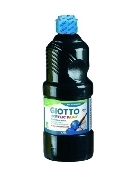 TEMPERA ACRILICA GIOTTO 500 ml NEGRO