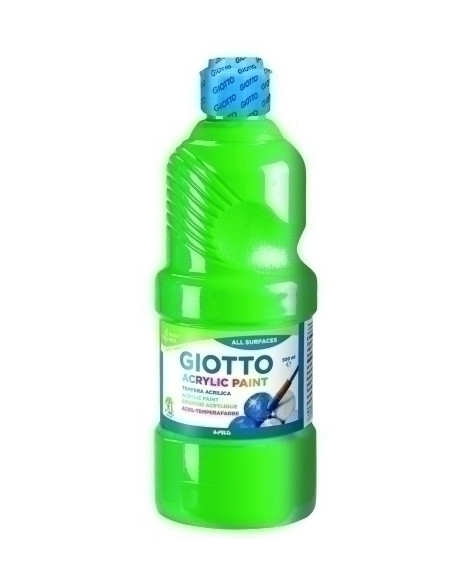 TEMPERA ACRILICA GIOTTO 500 ml VERDE