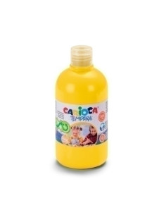 TEMPERA CARIOCA LIQUIDA 500 ml botella AMARILLO