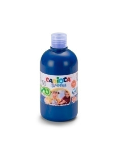 TEMPERA CARIOCA LIQUIDA 500 ml botella AZUL