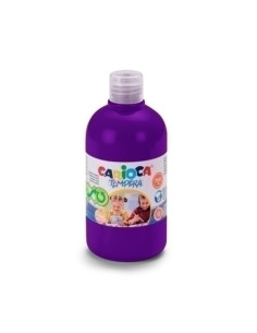 TEMPERA CARIOCA LIQUIDA 500 ml botella MORADO
