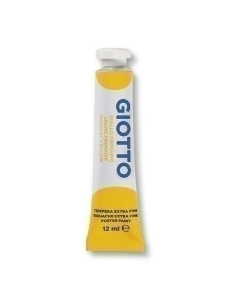 TEMPERA GIOTTO 12 ml tubo  AMARILLO BASE
