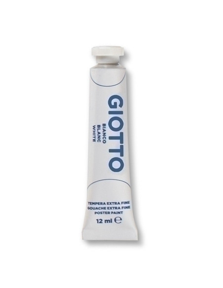 TEMPERA GIOTTO 12 ml tubo  BLANCO