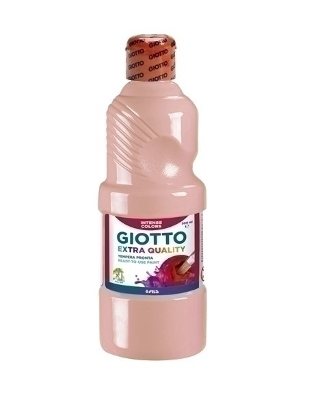 TEMPERA GIOTTO LIQUIDA  500 ml botella ROSA CARNE