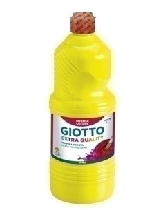TEMPERA GIOTTO LIQUIDA 1000 ml botella AMARILLO