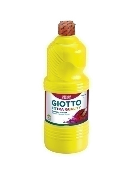 TEMPERA GIOTTO LIQUIDA 1000 ml botella AMARILLO
