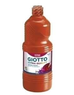 TEMPERA GIOTTO LIQUIDA 1000 ml botella BERMELLON