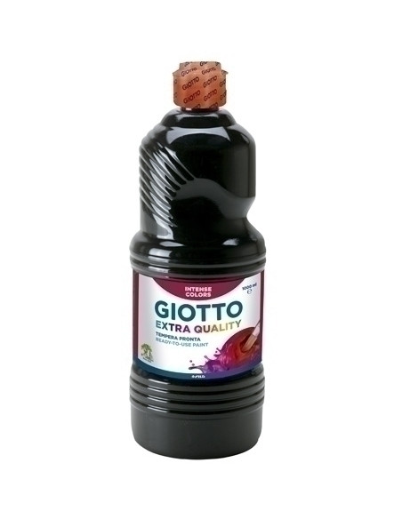 TEMPERA GIOTTO LIQUIDA 1000 ml botella NEGRO